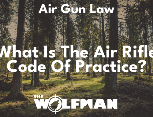 What is the air rifle code of practice?